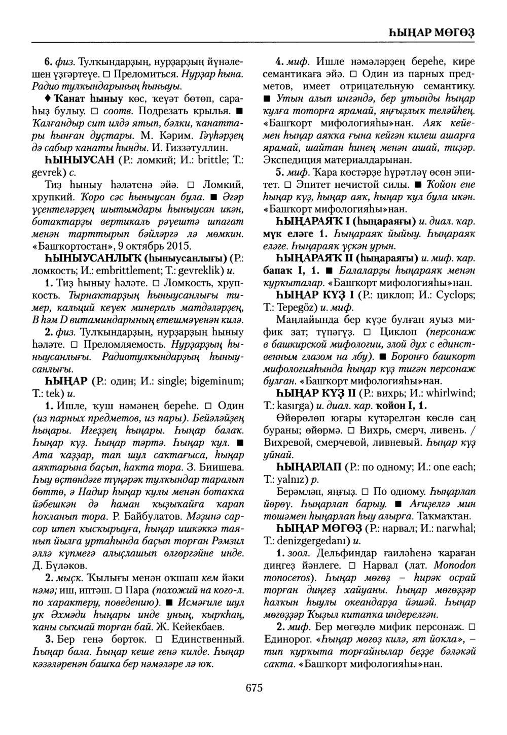 Башҡорт теленең академик һүҙлеге. Том IX
