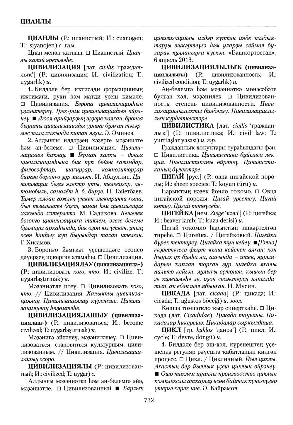 Башҡорт теленең академик һүҙлеге. Том IX