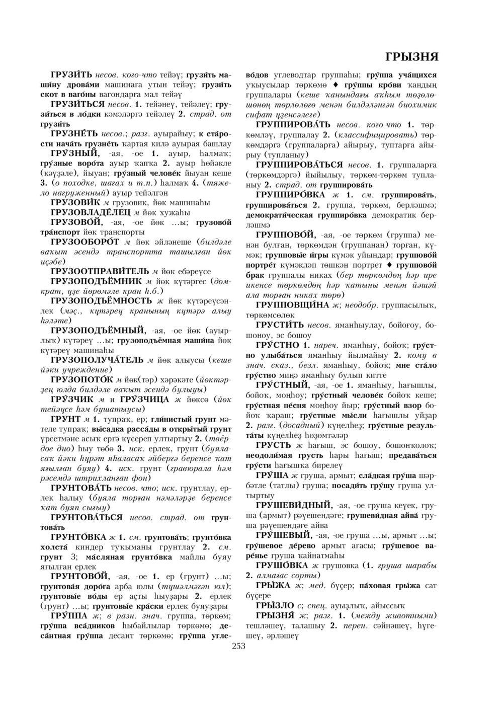 Урыҫса-башҡортса һүҙлек, З. Ғ. Ураҡсин редакцияһында. I том