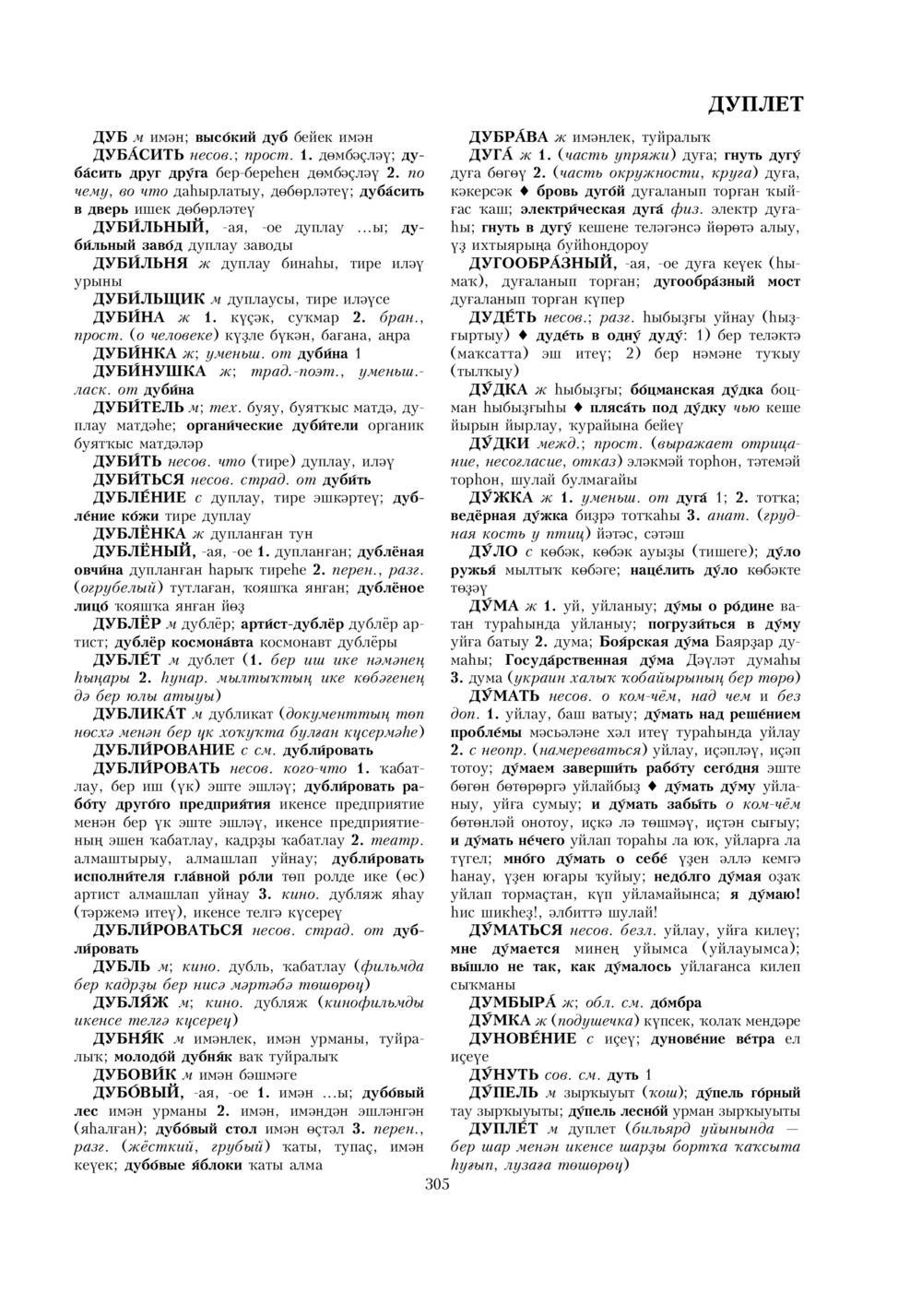 Урыҫса-башҡортса һүҙлек, З. Ғ. Ураҡсин редакцияһында. I том