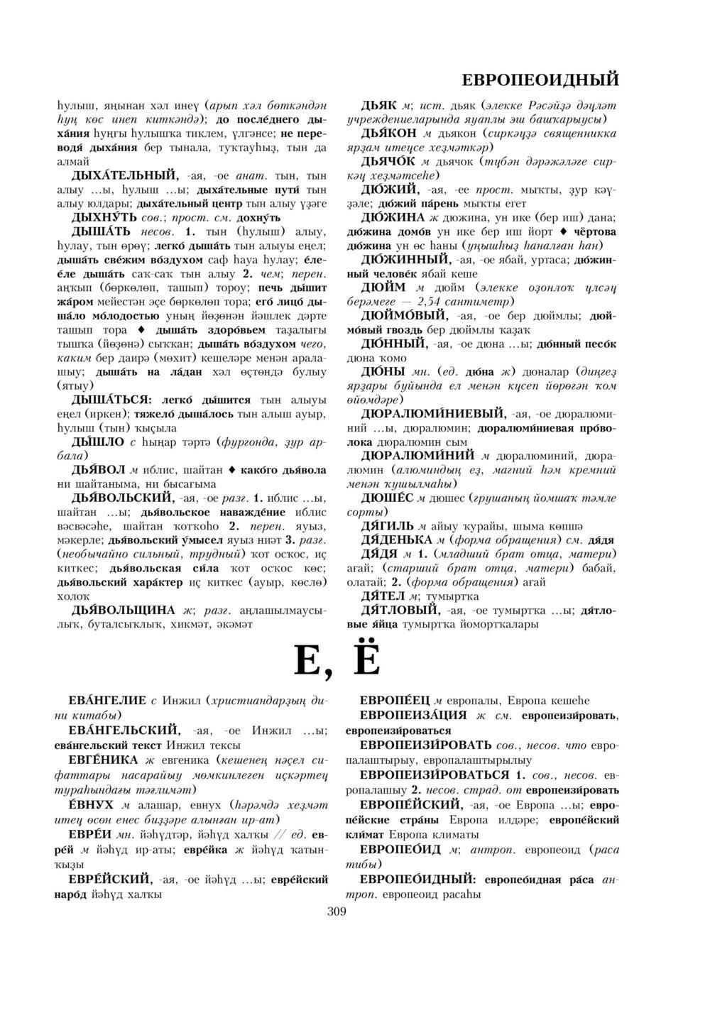 Урыҫса-башҡортса һүҙлек, З. Ғ. Ураҡсин редакцияһында. I том