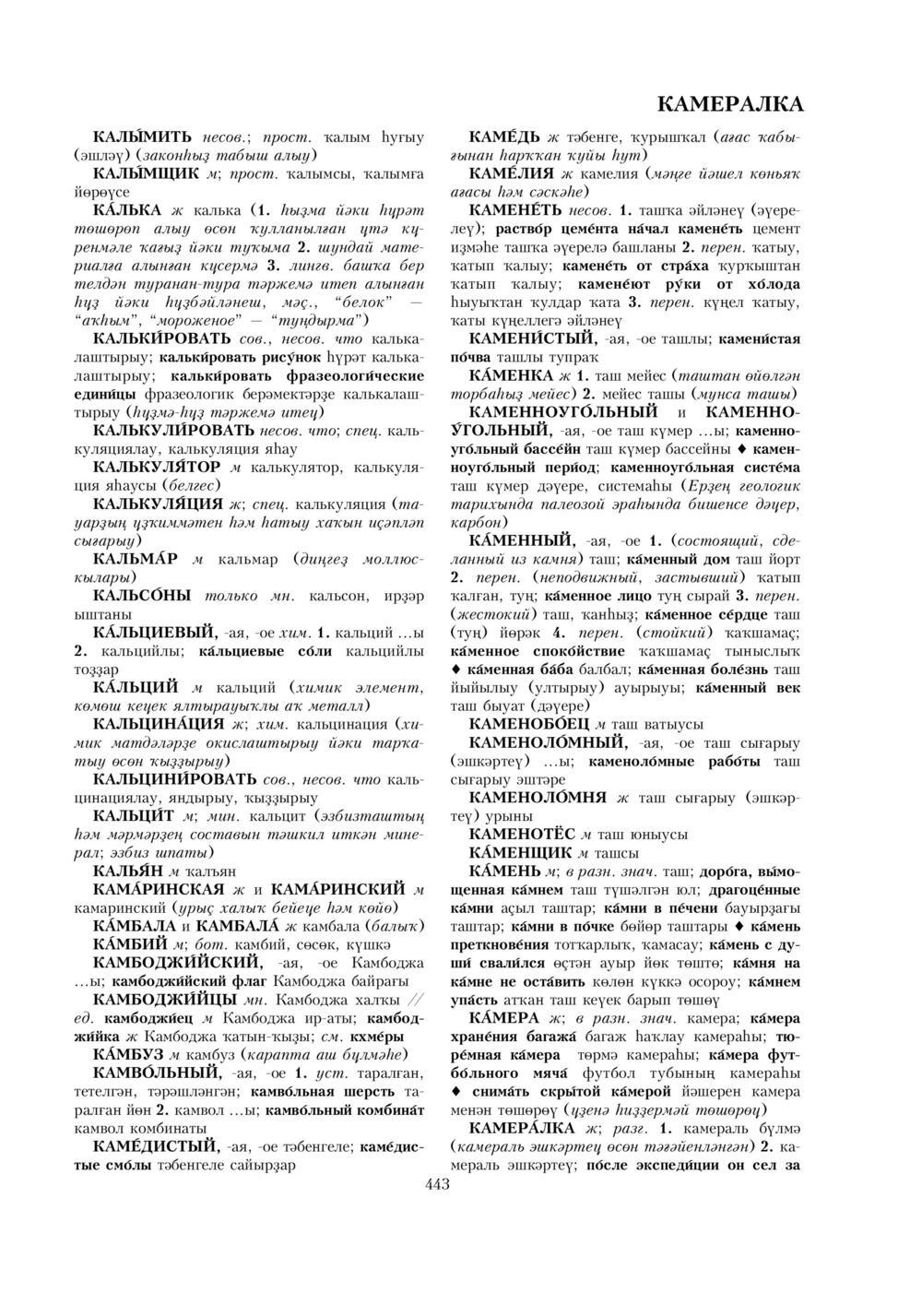 Урыҫса-башҡортса һүҙлек, З. Ғ. Ураҡсин редакцияһында. I том