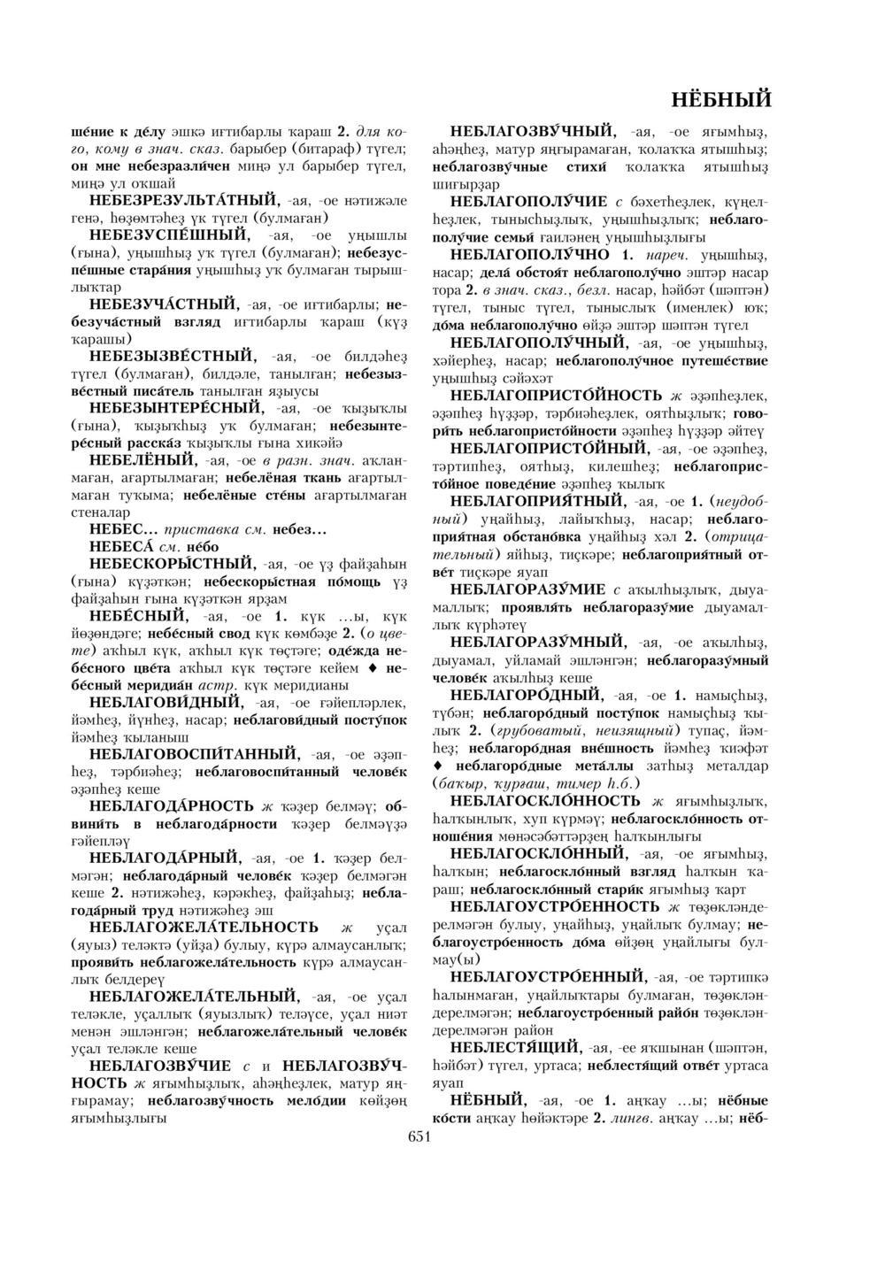 Урыҫса-башҡортса һүҙлек, З. Ғ. Ураҡсин редакцияһында. I том