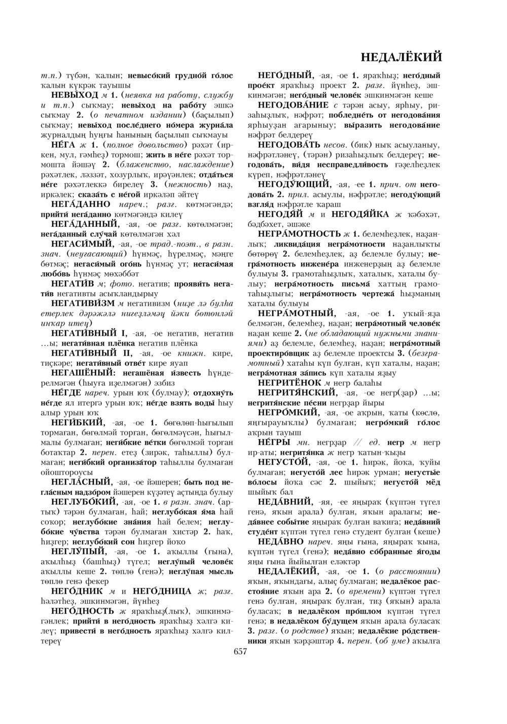 Урыҫса-башҡортса һүҙлек, З. Ғ. Ураҡсин редакцияһында. I том