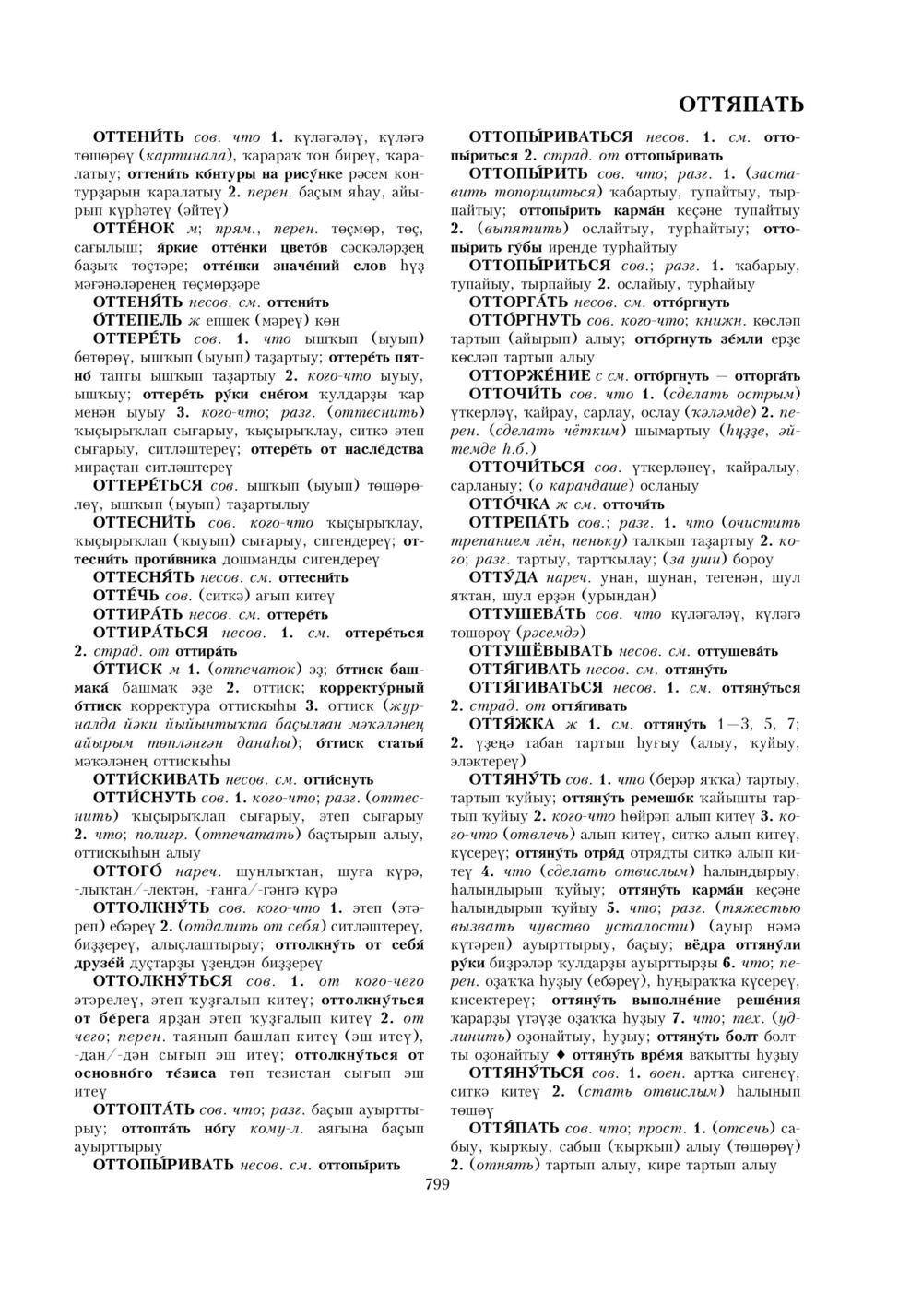 Урыҫса-башҡортса һүҙлек, З. Ғ. Ураҡсин редакцияһында. I том