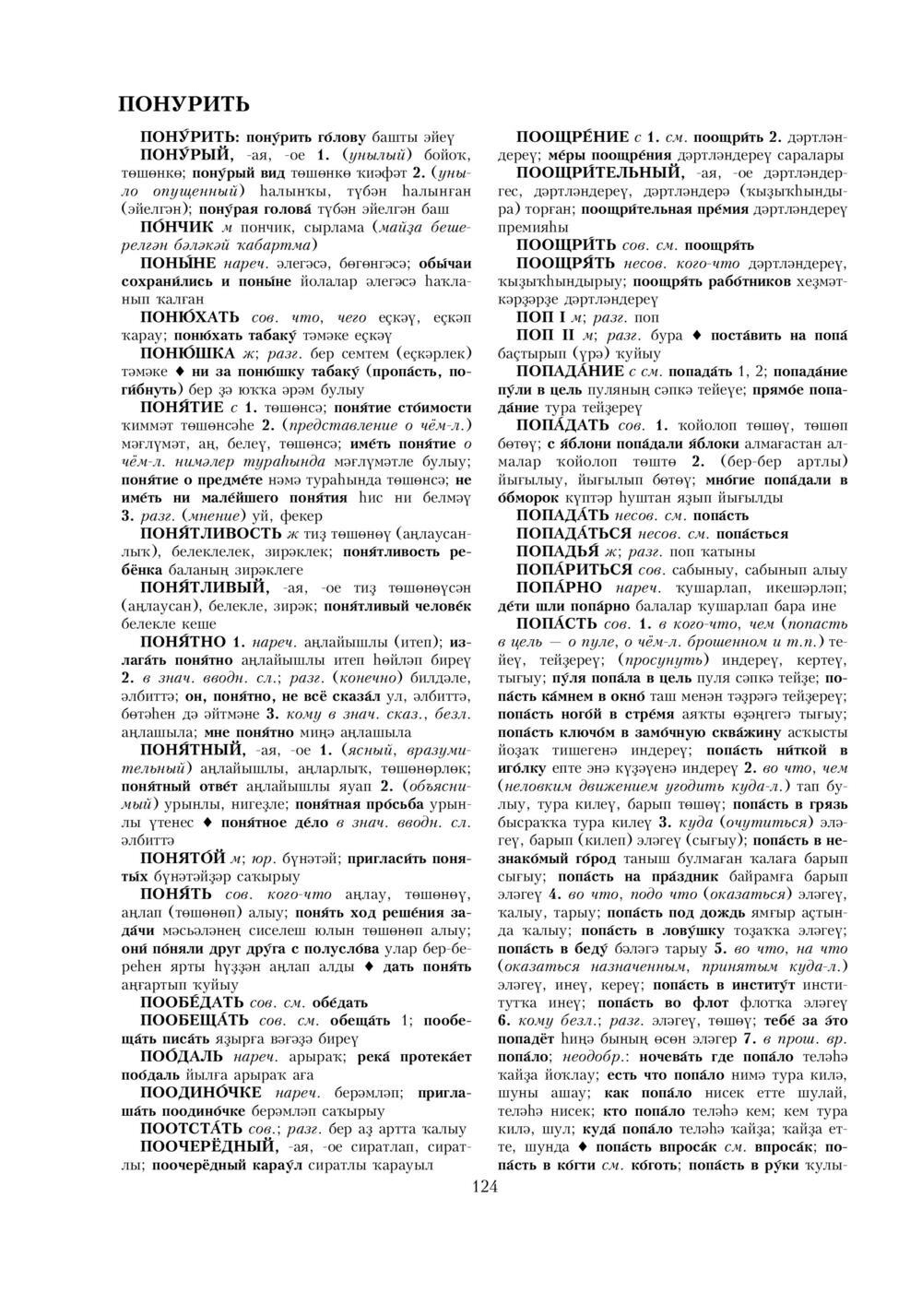 Урыҫса-башҡортса һүҙлек, З. Ғ. Ураҡсин редакцияһында. II том