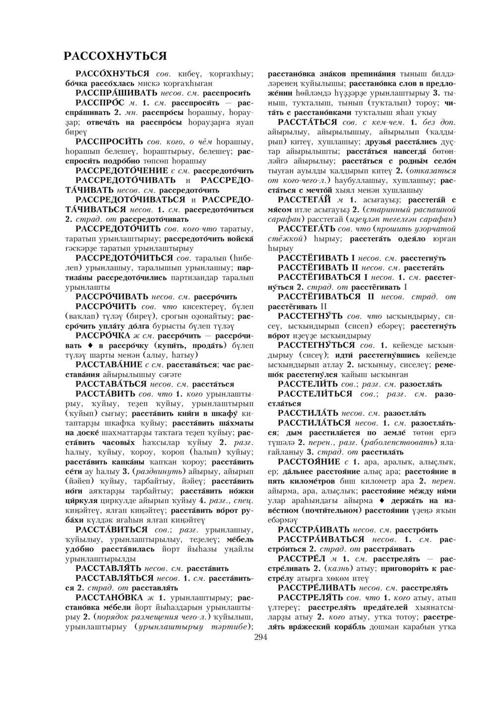 Урыҫса-башҡортса һүҙлек, З. Ғ. Ураҡсин редакцияһында. II том