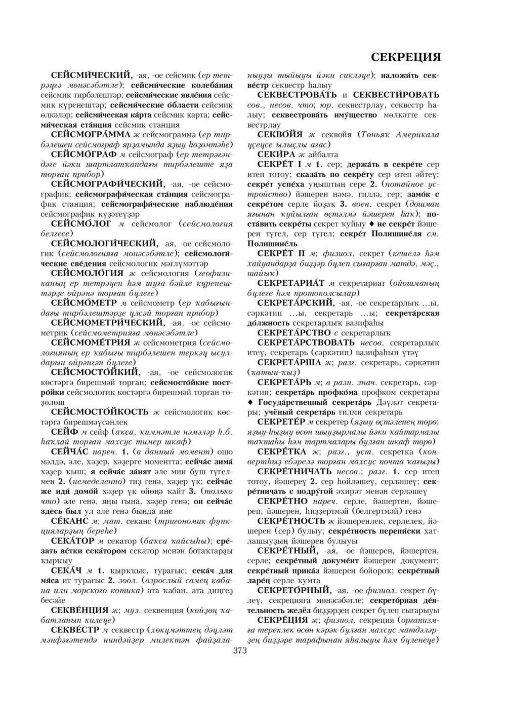 Урыҫса-башҡортса һүҙлек, З. Ғ. Ураҡсин редакцияһында. II том