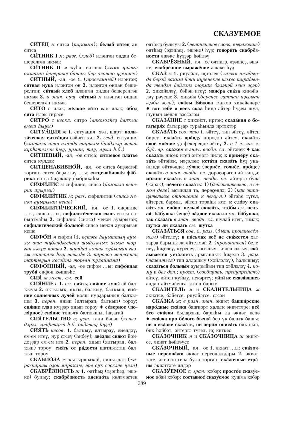 Урыҫса-башҡортса һүҙлек, З. Ғ. Ураҡсин редакцияһында. II том
