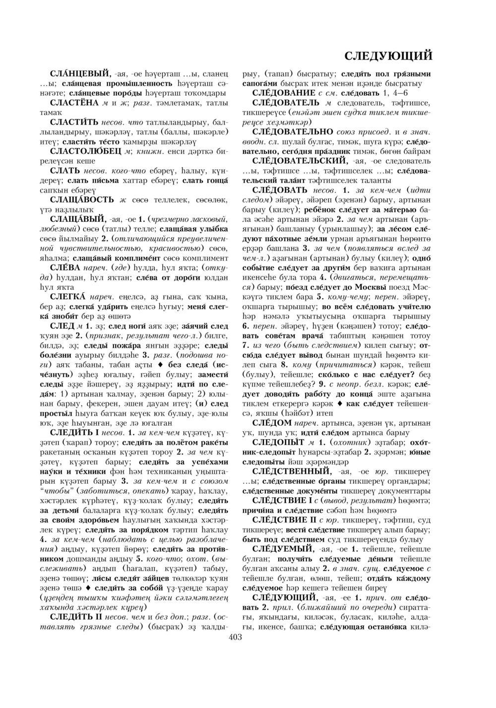 Урыҫса-башҡортса һүҙлек, З. Ғ. Ураҡсин редакцияһында. II том