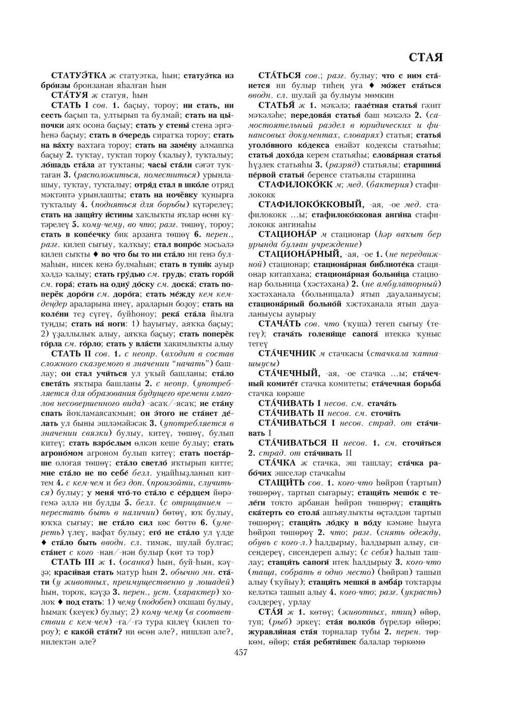 Урыҫса-башҡортса һүҙлек, З. Ғ. Ураҡсин редакцияһында. II том