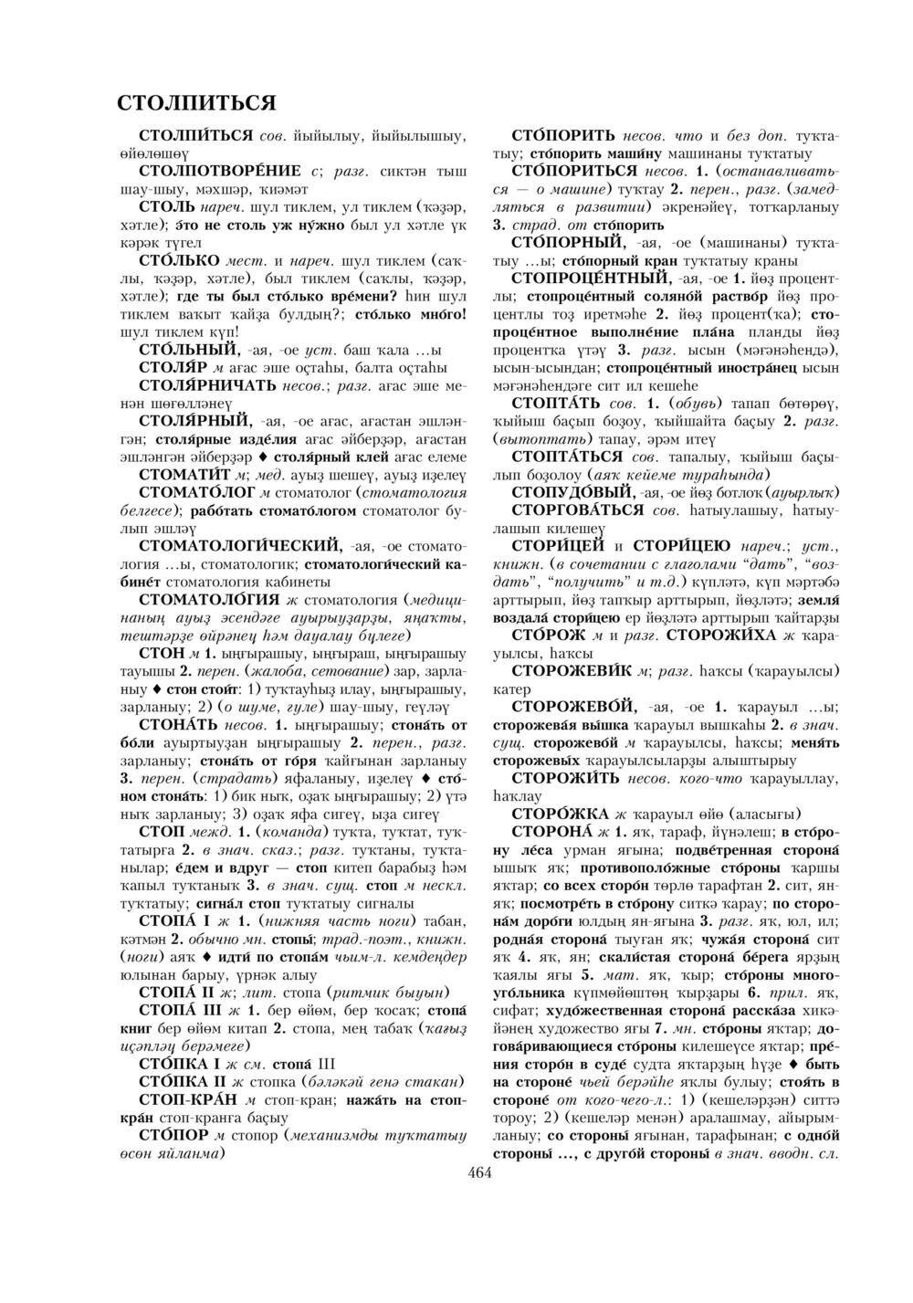 Урыҫса-башҡортса һүҙлек, З. Ғ. Ураҡсин редакцияһында. II том