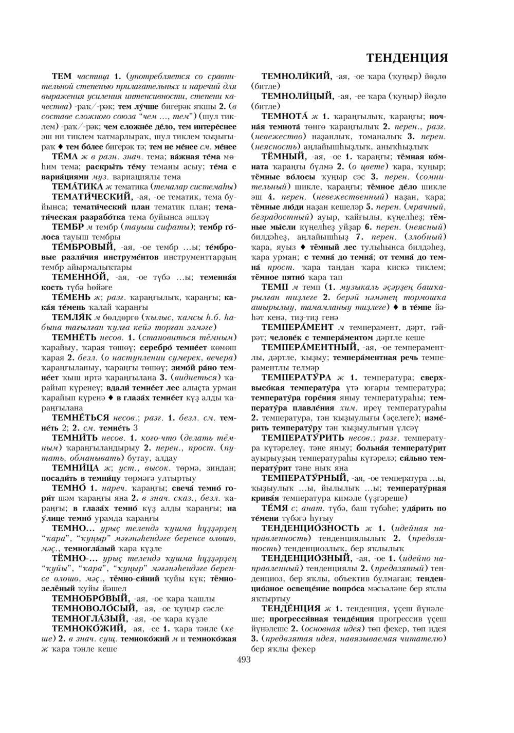 Урыҫса-башҡортса һүҙлек, З. Ғ. Ураҡсин редакцияһында. II том