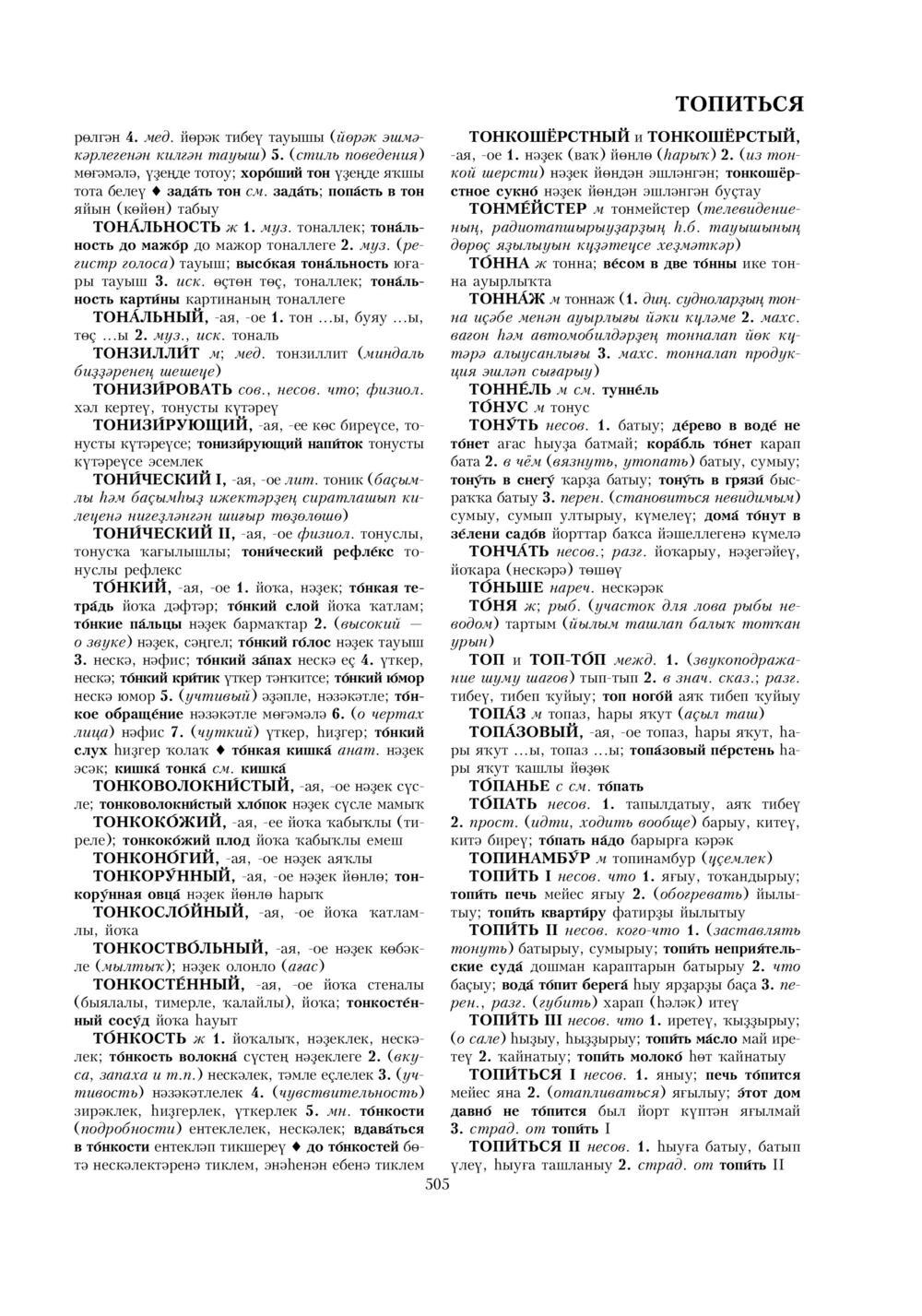 Урыҫса-башҡортса һүҙлек, З. Ғ. Ураҡсин редакцияһында. II том