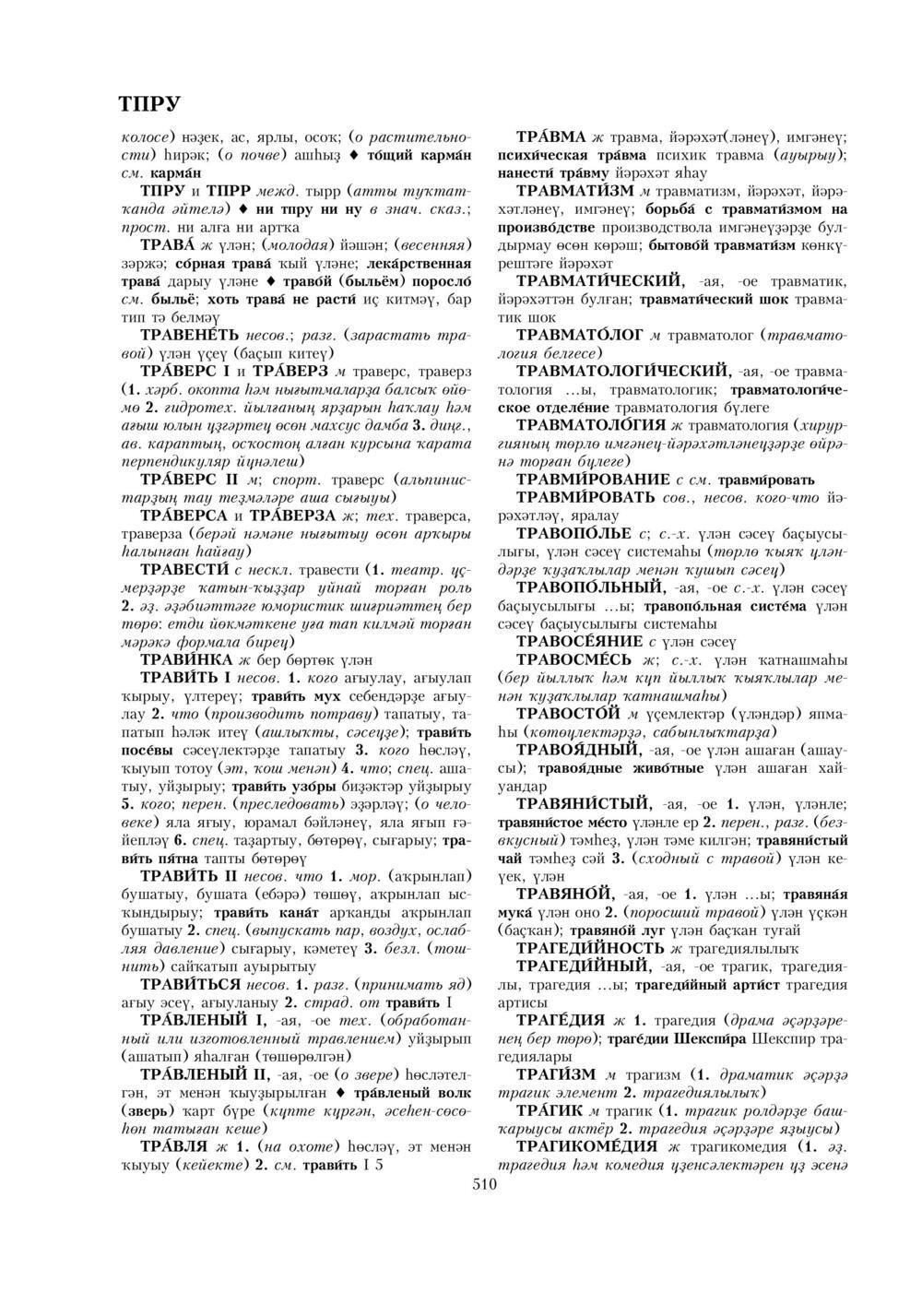 Урыҫса-башҡортса һүҙлек, З. Ғ. Ураҡсин редакцияһында. II том