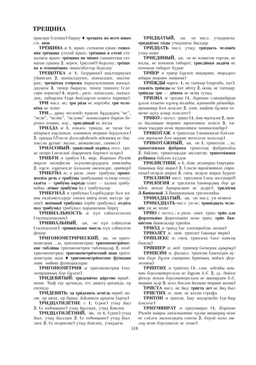 Урыҫса-башҡортса һүҙлек, З. Ғ. Ураҡсин редакцияһында. II том