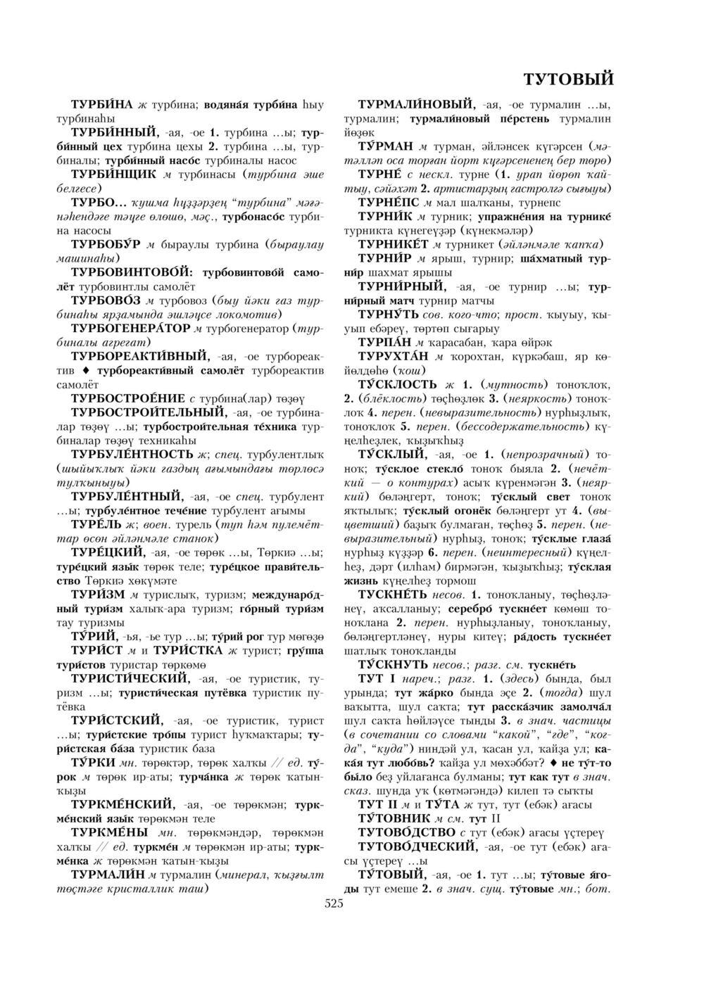 Урыҫса-башҡортса һүҙлек, З. Ғ. Ураҡсин редакцияһында. II том