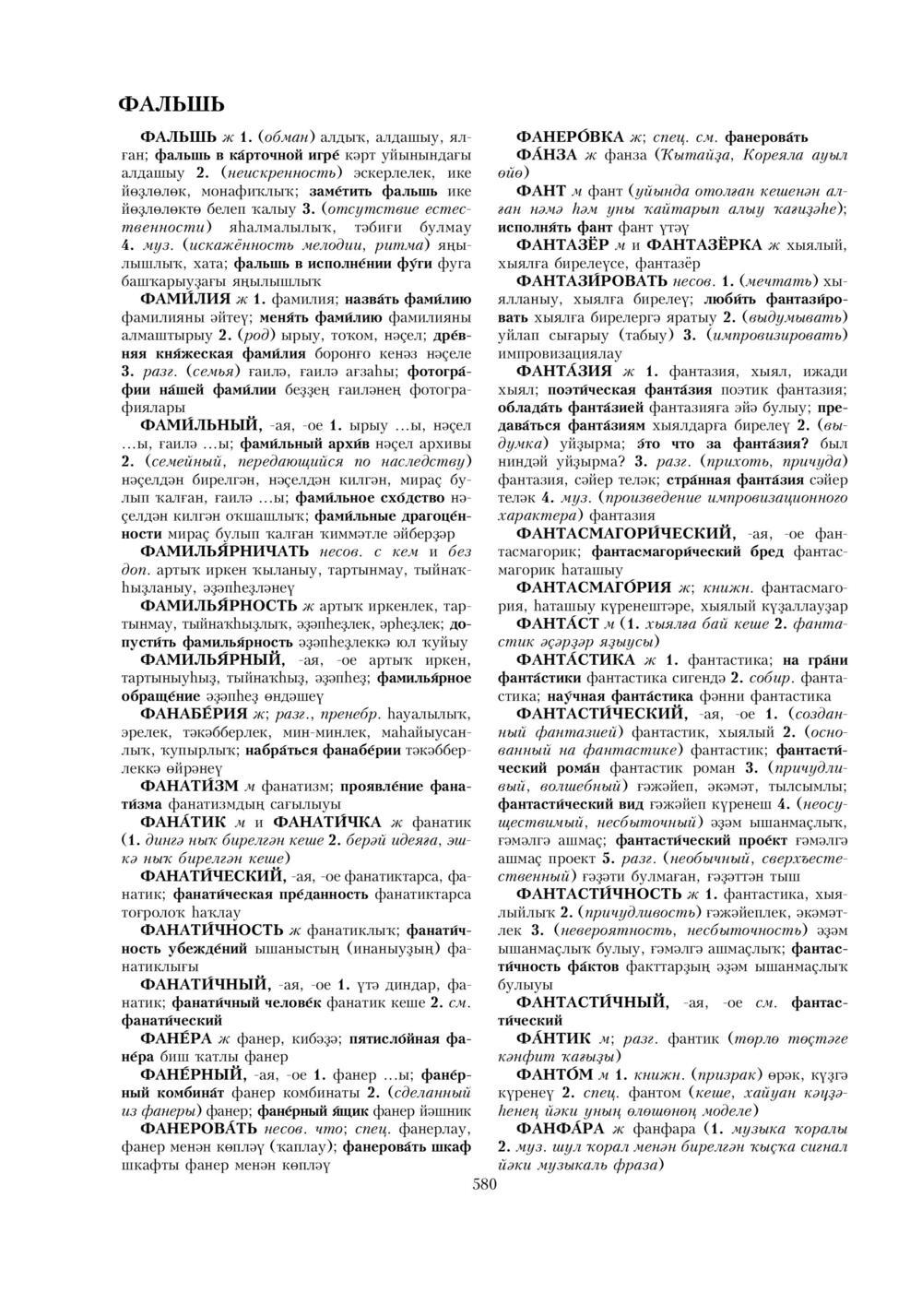 Урыҫса-башҡортса һүҙлек, З. Ғ. Ураҡсин редакцияһында. II том